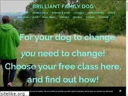 Sites similar to brilliantfamilydog.com
