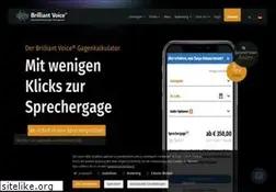 Sites similar to brilliantvoice.com