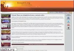 Sites similar to bring4th.org