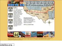 Sites similar to bringbackroute66.com
