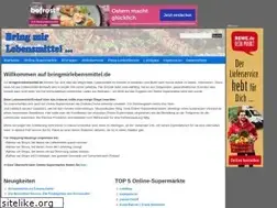 Sites similar to bringmirlebensmittel.de