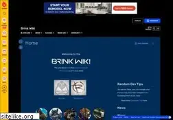Sites similar to brink.wikia.com