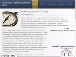 Sites similar to brinkerhoffevaluationinstitute.com