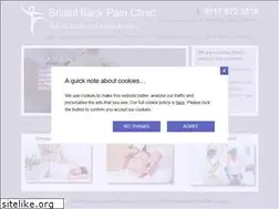 Sites similar to bristolbackpain.com