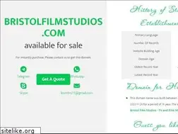 Sites similar to bristolfilmstudios.com