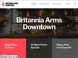 Sites similar to britanniaarmsdowntown.com