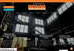 Sites similar to britanniaminemuseum.ca