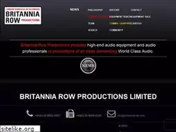 Sites similar to britanniarow.com