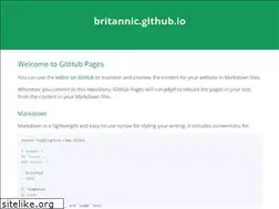Sites similar to britannic.github.io