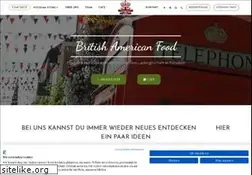 Sites similar to british-american-food.de