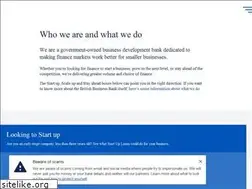 Sites similar to british-business-bank.co.uk