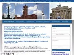 Sites similar to british-english-berlin.de
