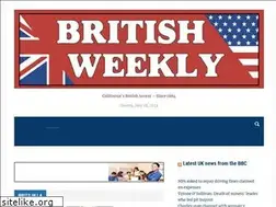 Sites similar to british-weekly.com