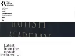 Sites similar to britishacademy.ac.uk