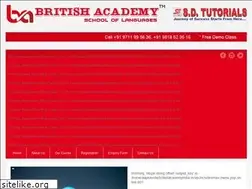 Sites similar to britishacademyindia.in