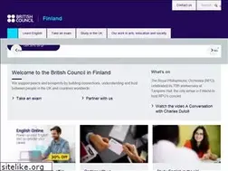 Sites similar to britishcouncil.fi