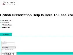 Sites similar to britishdissertationhelp.co.uk