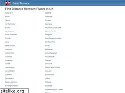 Sites similar to britishdistance.com