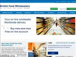Sites similar to britishfoodwholesalers.com