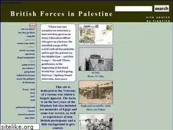 Sites similar to britishforcesinpalestine.org