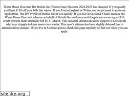 Sites similar to britishgaswarmhomediscount.com