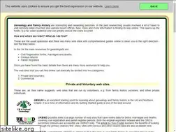 Sites similar to britishgenealogy.net