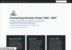 Sites similar to britishhamsterassociation.org.uk