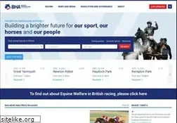 Sites similar to britishhorseracing.com