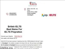 Sites similar to britishielts.in