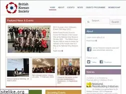 Sites similar to britishkoreansociety.org.uk