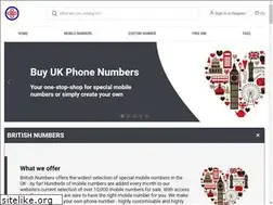 Sites similar to britishnumbers.com
