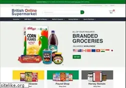 Sites similar to britishonlinesupermarket.com