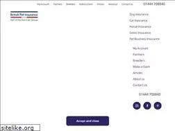 Sites similar to britishpetinsurance.co.uk