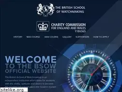 Sites similar to britishschoolofwatchmaking.co.uk