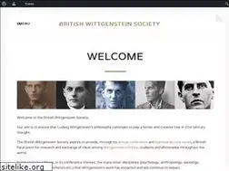 Sites similar to britishwittgensteinsociety.org