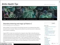 Sites similar to brittshealthtips.com