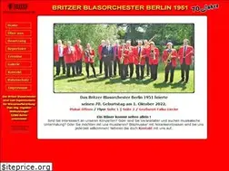 Sites similar to britzer-blasorchester.de