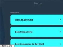 Sites similar to bro.co