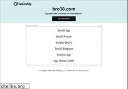 Sites similar to bro30.com