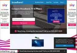 Sites similar to broadband-finder.co.uk