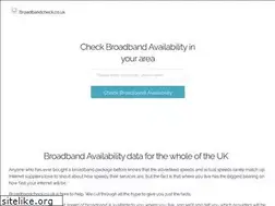 Sites similar to broadbandcheck.co.uk