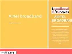 Sites similar to broadbandchoices.in