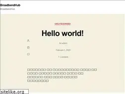 Sites similar to broadbandhub.in