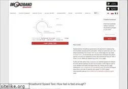 Sites similar to broadbandspeedchecker.co.uk