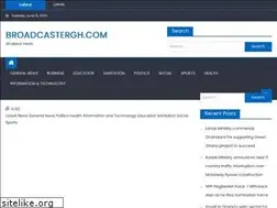 Sites similar to broadcastergh.com