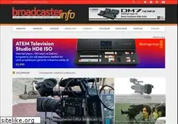 Sites similar to broadcasterinfo.net