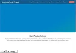 Sites similar to broadcastindo.com