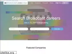 Sites similar to broadcastjobs.co.uk