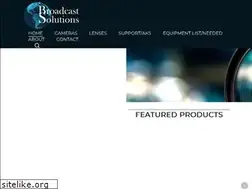 Sites similar to broadcastsolutions.com