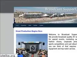 Sites similar to broadcastsupport.com